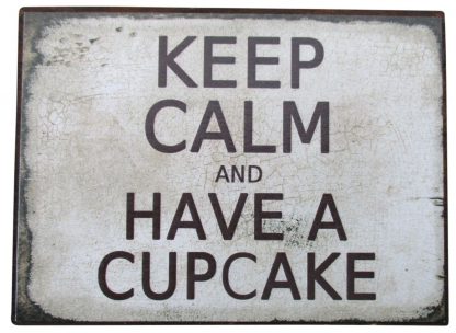 Keep Calm And Have A Cupcake